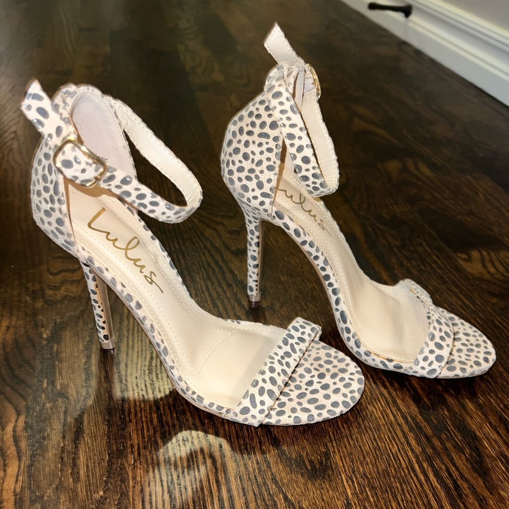 Leopard Heels